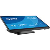 iiyama T2254MSC-B2AG écran plat de PC 54,6 cm (21.5") 1920 x 1080 pixels Full HD LED Écran tactile Noir Moniteur Noir (Mat), 1x DisplayPort, 1x HDMI, 2x USB-A, 54,6 cm (21.5"), 1920 x 1080 pixels, Full HD, LED, 4 ms, Noir