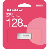 ADATA UR350-128G-RSR/BG, Clé USB Nickel/Marron