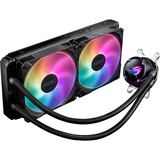 ASUS ROG STRIX LC II 280 ARGB Processeur Refroidisseur de liquide tout-en-un 14 cm Noir 1 pièce(s), Watercooling Noir, Refroidisseur de liquide tout-en-un, 14 cm, Noir