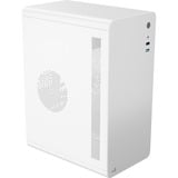 Aerocool CS110 Mini Tower Blanc, boîtier pc Blanc | 2x USB-A