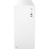 Aerocool CS110 Mini Tower Blanc, boîtier pc Blanc | 2x USB-A