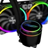 Alpenföhn Gletscherwasser 360 High Speed AiO RGB, Watercooling Noir, Connecteur de ventilateur PWM à 4 broches