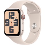 Apple Watch SE (2023), Smartwatch Argent/Beige clair