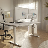 Arozzi Alzare Neo Duo, Support de moniteur Blanc