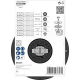 Bosch 2 608 601 711 accessoire pour meuleuse d'angle Assiette-support, Patin de ponçage Assiette-support, 11,5 cm, Bosch, Noir, 13300 tr/min, Plastique