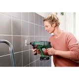 Bosch Perforateur sans fil UniversalHammer 18V, Marteau piqueur Vert/Noir