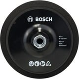 Bosch Plateau de support en caoutchouc Ø 150mm, Patin de ponçage Noir