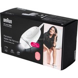 Braun Silk-expert Mini PL1124 Lumière pulsée Blanc, Dépilatoire Blanc/Argent, Blanc, Lumière pulsée, Abdomen, Aisselles, Bikini, Ligne de la mâchoire, Lèvre supérieure, 0,6 s, Secteur