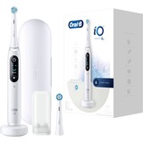 Braun iO Series 8N Adulte Brosse à dents vibrante Blanc, Brosse a dents electrique Blanc, Adulte, Brosse à dents vibrante, Soin quotidien, Soins des gencives, Intense, Sensible, Super sensitive, Blanchiment, Blanc, 2 min, Blanc