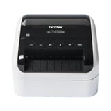 Brother QL-1110NWBc - Imprimante d'étiquettes de code-barres et d'expédition sans fil Noir/Blanc, DK, Thermique directe, 300 x 300 DPI, 110 mm/sec, Avec fil &sans fil, Noir, Blanc