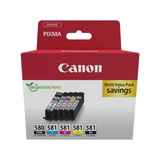 Canon 2078C007 cartouche d'encre 5 pièce(s) Original Noir, Bleu, Cyan, Magenta, Jaune Noir, Bleu, Cyan, Magenta, Jaune, 5,6 ml, 5 pièce(s), Multi pack