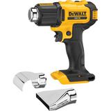 DEWALT Pistolet à air chaud sans fil DCE530N-XJ, 18Volt, Souffleur à chaleur Jaune/Noir