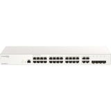 D-Link DBS-2000-28 commutateur réseau Géré L2 Gigabit Ethernet (10/100/1000) Gris, Switch Géré, L2, Gigabit Ethernet (10/100/1000), Grille de montage