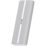 D-Link DSP-411 Boîtier de disques de stockage Enceinte ssd Aluminium M.2, Boîtier disque dur Blanc, Enceinte ssd, M.2, M.2, 40 Gbit/s, Connectivité USB, Aluminium