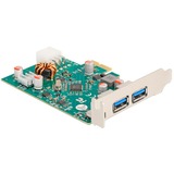 DeLOCK Carte PCI Express x1 vers 1 x USB Type-C femelle PD 30 W + 2 x USB Type-A femelle USB 5 Gbps, Contrôleur USB 