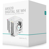 DeepCool AK620 DIGITAL SE WH Refroidisseur CPU RGB  Blanc