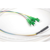 Digitus Câble FTTH Drop, monomode, 4 fibres, 4 LC/APC Blanc