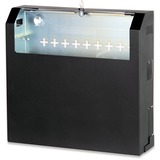 Digitus Coffret mural SOHO Slim 156x525x475mm 3U rotatif 2U fixe, Armoire informatique Noir