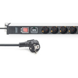 Digitus DN-95435, Multiprise Noir/en aluminium
