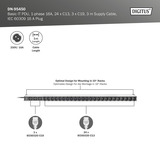 Digitus DN-95450, Multiprise Noir/en aluminium