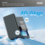 Digitus USB M.2 SSD, Boîtier disque dur Aluminium