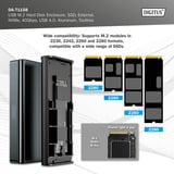 Digitus USB M.2 SSD, Boîtier disque dur Aluminium