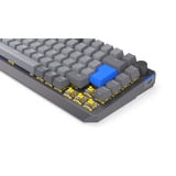 ENDORFY Thock V2 75% Wireless, clavier gaming Gris, Layout DE, ENDORFY Yellow by Gateron