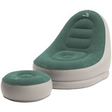 Easy Camp Comfy Lounge Set Vert, Gris, Bundle Vert/gris, Vert, Gris, PVC, 100 kg, 830 mm, 930 mm, 850 mm