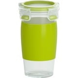 Emsa CLIP & GO Boîte de rangement alimentaire 0,45 L Plastique Vert, Transparent 1 pièce(s), Gobelet Vert/transparent, Boîte de rangement alimentaire, Adulte, Vert, Transparent, Plastique, Monochromatique, Allemagne