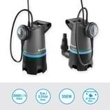 GARDENA Pompe submersible eaux usées 20000 BASIC, Pompe submersible et pression Gris/Noir