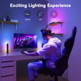 Govee Barres lumineuses Flow Plus RGBICWW WiFi + Bluetooth, Lumière LED 