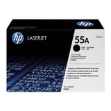 HP Cartouche de toner LaserJet noir 55A (CE255A) Noir, Noir