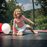 HUDORA Trampoline 4square 215 x 305, Appareil de fitness Noir/Rouge