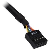 Inter-Tech Lecteur multicarte CI-02, Lecteur de carte Noir