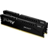 Kingston FURY 32 Go DDR5-5600 Kit, Mémoire vive Noir, KF556C36BBEK2-32, Beast, XMP, EXPO