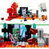 LEGO Minecraft - L'embuscade au portail du Nether, Jouets de construction 21255