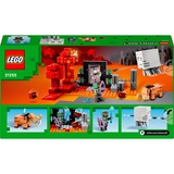 LEGO Minecraft - L'embuscade au portail du Nether, Jouets de construction 21255