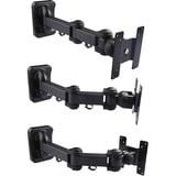 Lindy Support mural articulé pour LCD, PC portable Noir