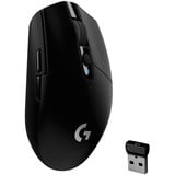 Logitech G305 souris Droitier RF sans fil + Bluetooth Optique 12000 DPI, Souris gaming Noir, Droitier, Optique, RF sans fil + Bluetooth, 12000 DPI, 400 ips, Noir