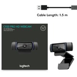 Logitech HD Pro Webcam C920 Noir