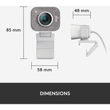 Logitech StreamCam, Webcam Blanc