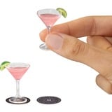 MGA Entertainment Make It Mini Happy Hour, Bricolage Miniverse Make It Mini Happy Hour, 8 an(s), Multicolore, Plastique, Résine