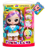 MGA Entertainment Yummiland Large Doll + Lipgloss Pet- Rainbow (Skyler Rainbow Belt), Poupée Grande poupée, Femelle, 4 an(s), Garçon/Fille, 250 mm, Multicolore