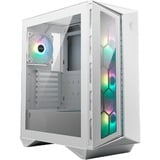 MSI CAS MPG GUNGNIR 110R WHITE Midi Tower Blanc, boîtier pc Blanc | 2x USB-A | 2x USB-C | Verre Trempé