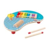 Mattel Fisher-Price-Table musicale en bois avec instruments de percussion, Jouets musique 2 an(s), Sonore