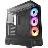 NZXT S5 RGB boîtier midi tower Noir | 2x USB-A | 1x USB-C | RGB | Verre trempé