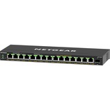 Netgear GS316EPP , Switch Noir, Géré, Gigabit Ethernet (10/100/1000), Full duplex, Connexion Ethernet, supportant l'alimentation via ce port (PoE)