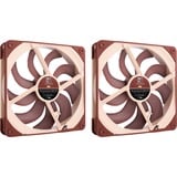 Noctua NF-A14x25 G2 PWM Sx2-PP, Ventilateur de boîtier connexion PWM, 2 ventilateurs