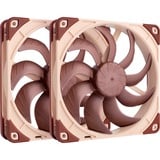 Noctua NF-A14x25 G2 PWM Sx2-PP ventilateurs de boîtier 2 pièces, 140 x 140 x 25 mm