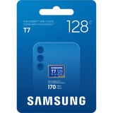 Samsung T7 microSDXC 128 GB, Carte mémoire Bleu